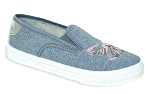 Textilschuhe für Damen, Kinder, Jugend, Leder Polen